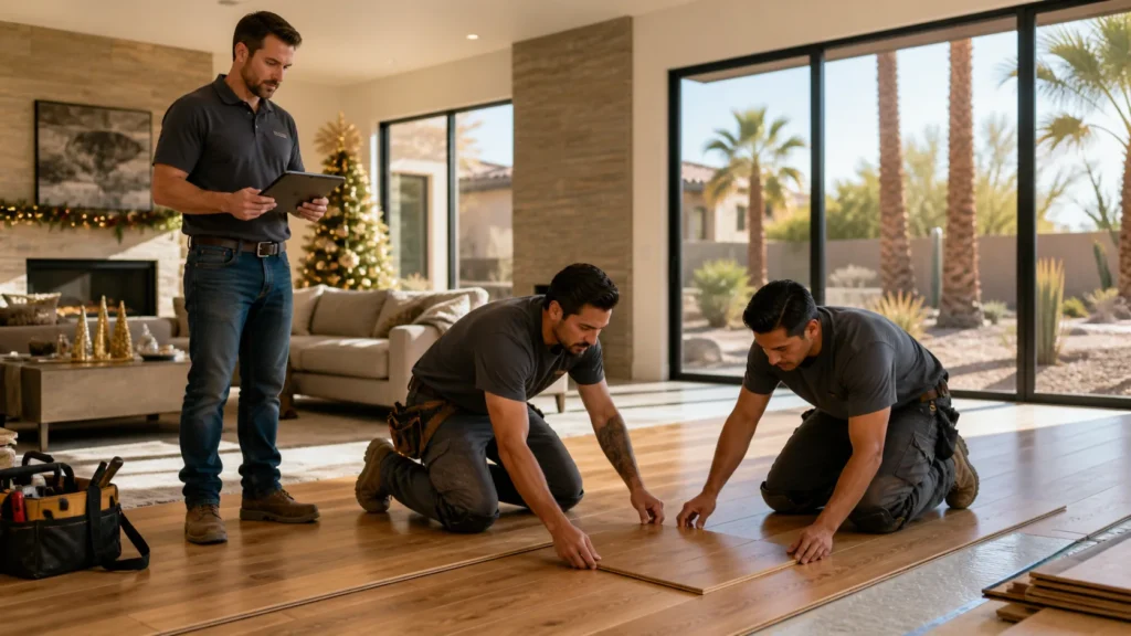 Is Your Phoenix Floor Installation on Track Before Holidays?