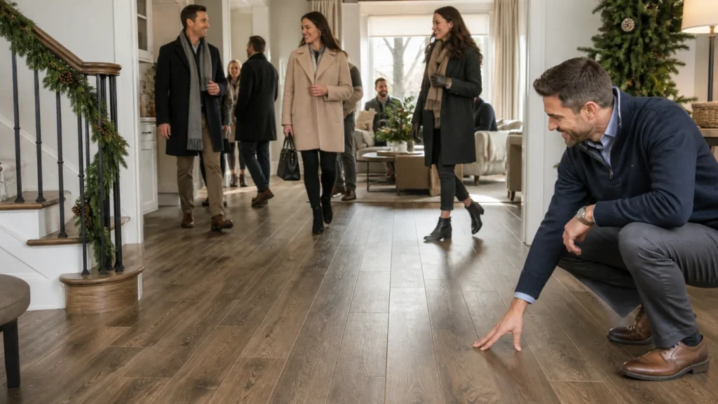What Laminate Flooring Brands Handle Holiday Traffic Best