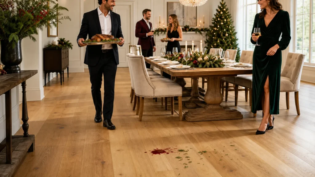 Why Durable Flooring Helps During Holiday Entertaining